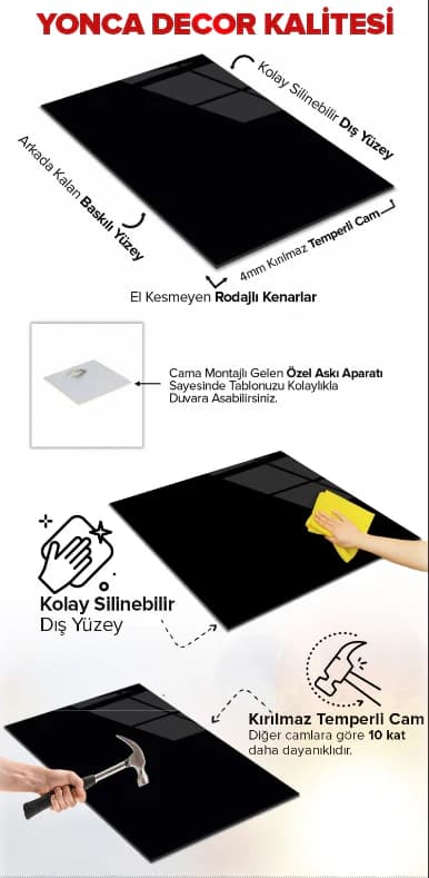 Kişiye Özel Cam Tablo