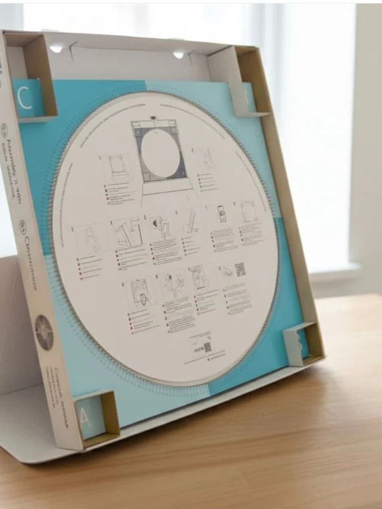 String Art kit paket içeriği