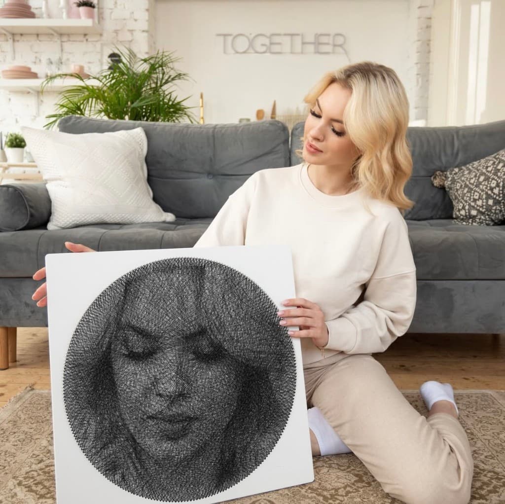 Kişiye Özel String Art / Filografi Tablo Kiti