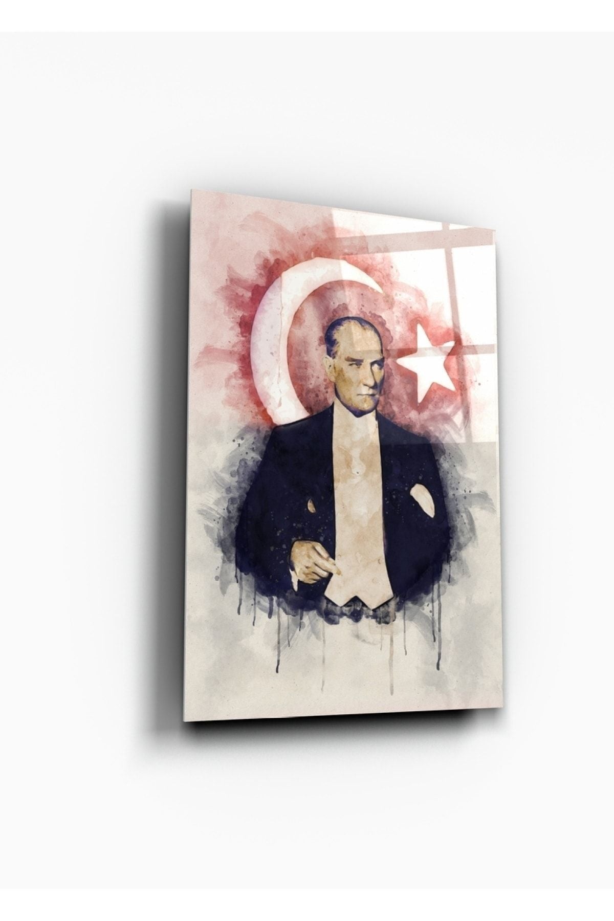 Atatürk 3 Cam Tablo