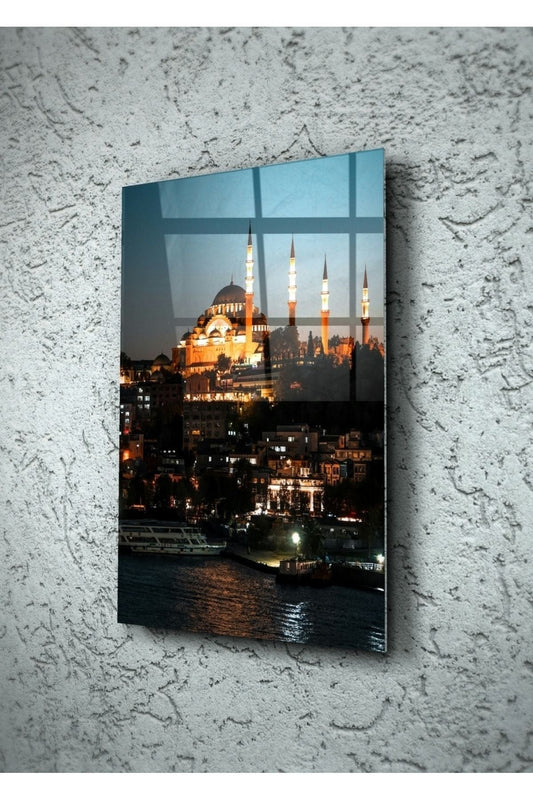 Istanbul Camileri Cam Tablo